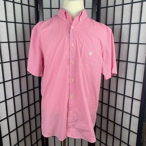 Chaps Short Sleeve Buttoned Shirt. Men’s size XL